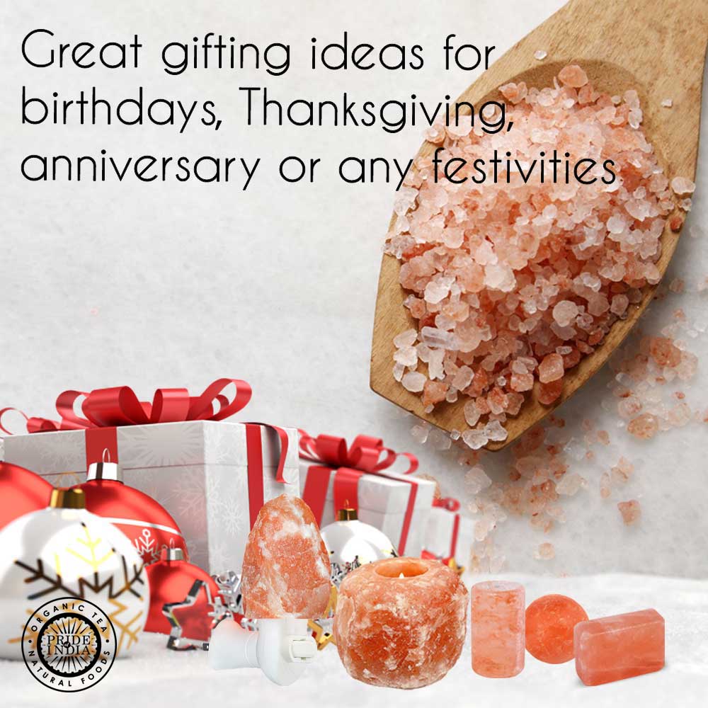 Himalayan Pink Salt Tea Light Holder by Pride of India – Salt Candle Holder – Room Décor Item – Great for Creating an Ambiance – Ideal for Home & Spa Uses – Natural Shape - Nexus Supply Co.